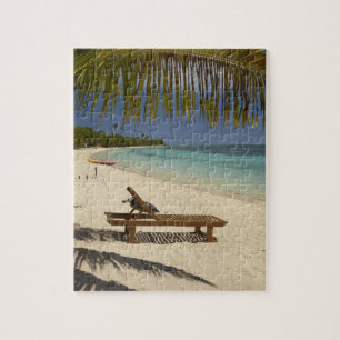 Strand, Palmen & Liegestuhl Puzzle