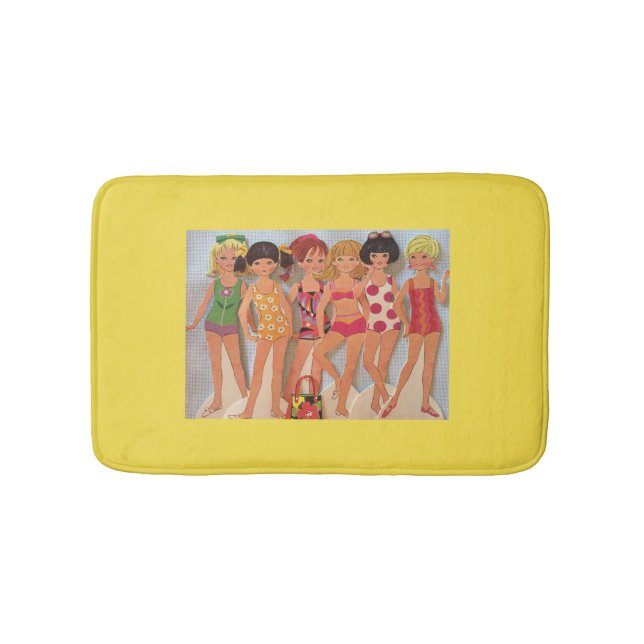 Strand Papierpuppe Badematte (Vorderseite)