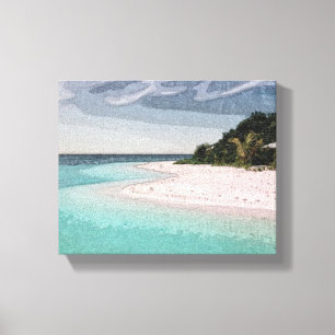 Strand, Paradies, Insel Leinwanddruck