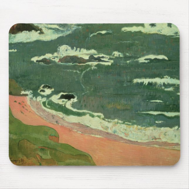 Strand Paul Gauguins | bei Le Pouldu, 1889 Mousepad (Vorne)