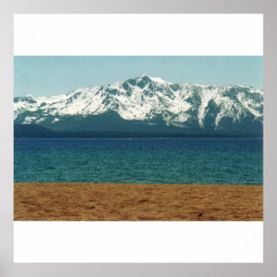 Strand-Plakat Lake Tahoe Nevada Poster