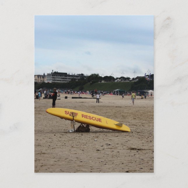 Strand Postkarte (Vorderseite)
