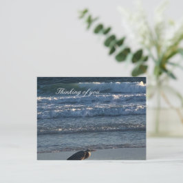 Strand Postkarte