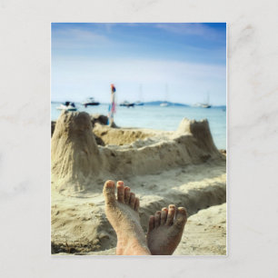 Strand Postkarte