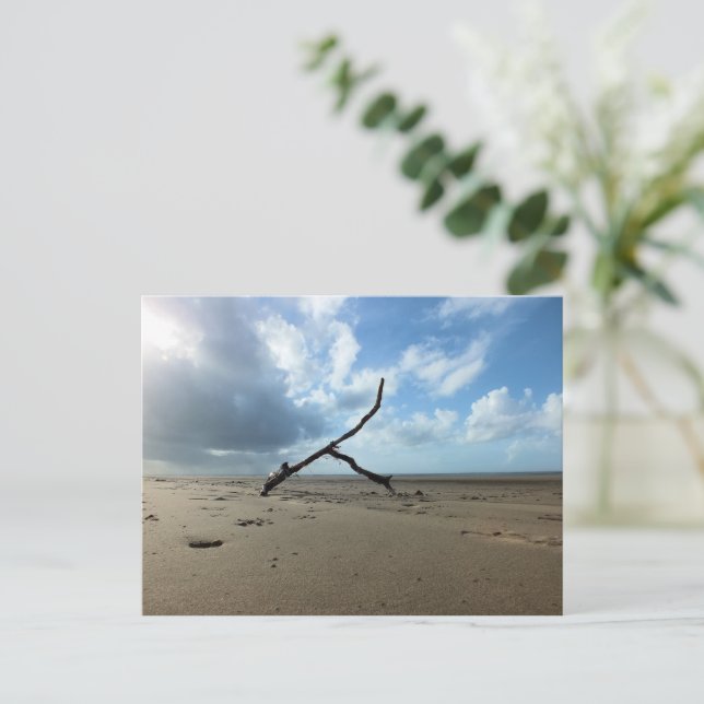 STRAND POSTKARTE (Stehend Vorderseite)