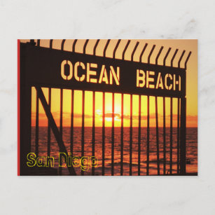 Strand Postkarte