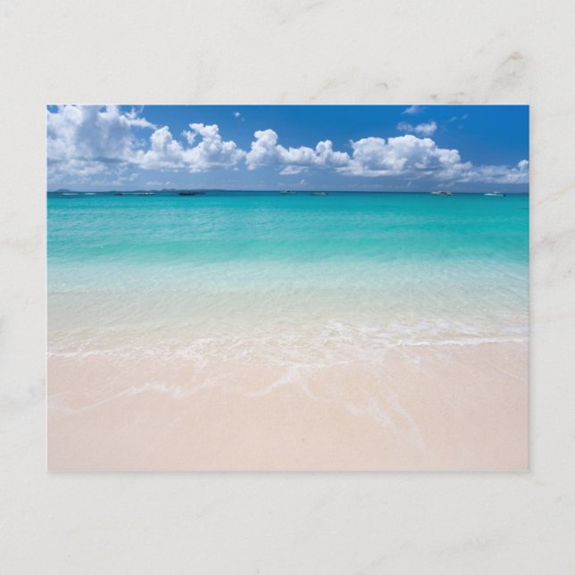 Strand Postkarte (Vorderseite)