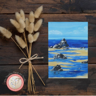 Strand Postkarte