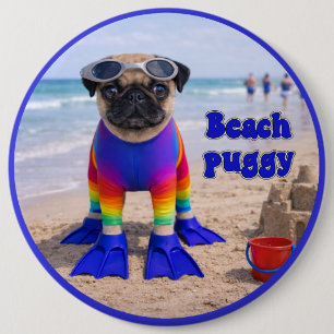 Strand Puggy Button