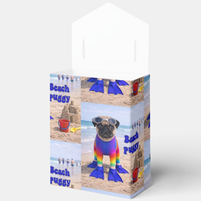 Strand-Puggy Geschenkschachtel (Offen)