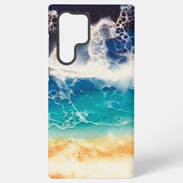 Strand Samsung Galaxy Hülle (Rückseite)