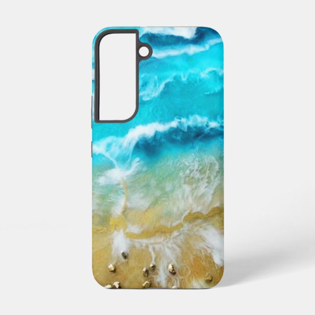 Strand Samsung Galaxy Hülle (Rückseite)