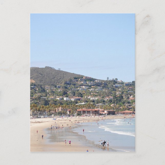 Strand San Diego Postkarte (Vorderseite)