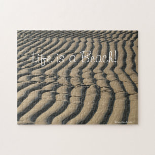 Strand-Sand-Puzzlespiel Puzzle