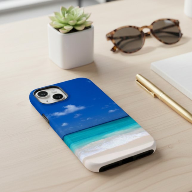 Strand Sand Surf Ocean Sea Nautic Case-Mate iPhone Hülle (Von Creator hochgeladen)