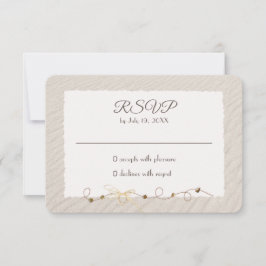 Strand Sand UAWG RSVP Karte