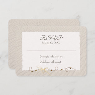 Strand Sand UAWG RSVP Karte