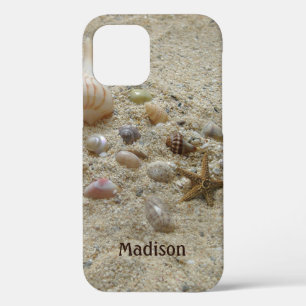 Strand Sand und Muscheln Ihren Namen hinzufügen Case-Mate iPhone Hülle