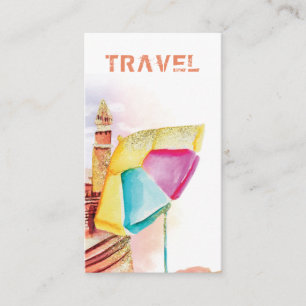 *~* Strand Sandsee Reisen Tourismus QR Visitenkarte