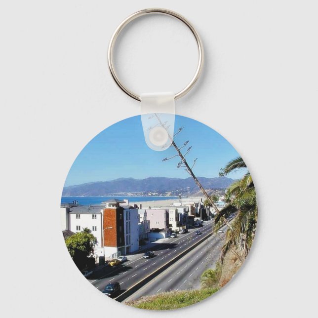 Strand Santa Monica Schlüsselanhänger (Vorderseite)
