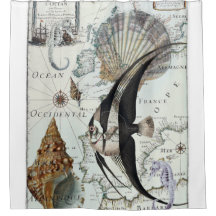 Strand-schäbige Karte