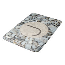 Strand-Schalen Initial-Badezimmer-Stil