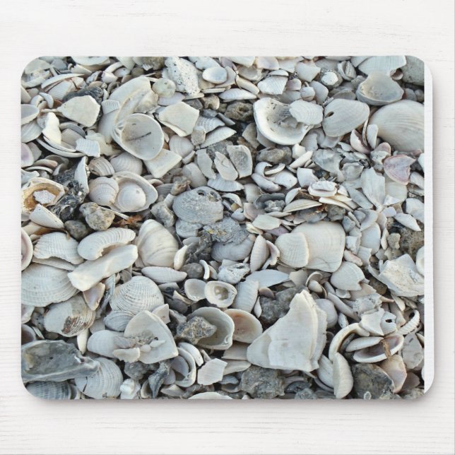 Strand-Schalen Schreibtisch-Stil Mousepad (Vorne)