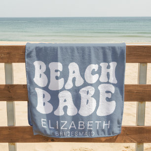 Strand-Schatz Dusty Blue Coole Junggesellinnenpart Strandtuch