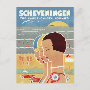Strand Scheveningen Postkarte