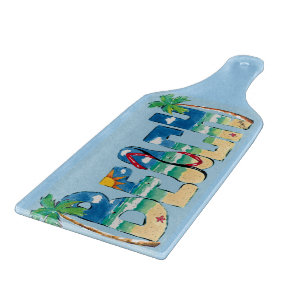 Strand-Schneidebrett Schneidebrett