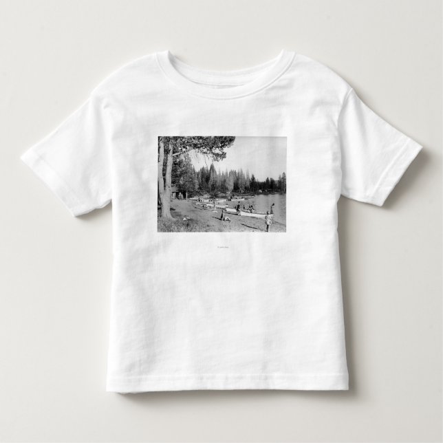 Strand-Schwimmer-Fotografie des Diamond See-, Kleinkind T-shirt (Vorderseite)