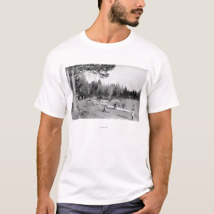 Strand-Schwimmer-Fotografie des Diamond See-, T-Shirt