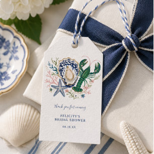Strand Soiree Küsten Hochzeitsdusche Geschenkanhän Geschenkanhänger