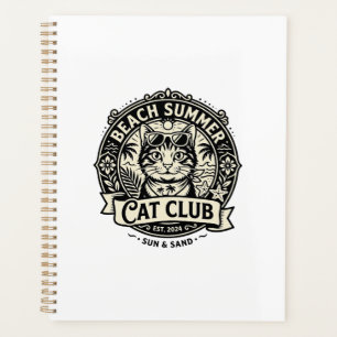 Strand Sommer Katze Lustige Katze Grafik - Strand Planer