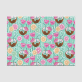 Strand Sommer Muster  Seidenpapier