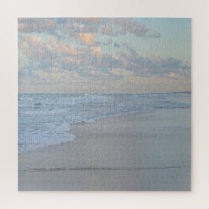 Strand Sonnenaufgang Ruhiges Wasser Künstlerisch Q Puzzle