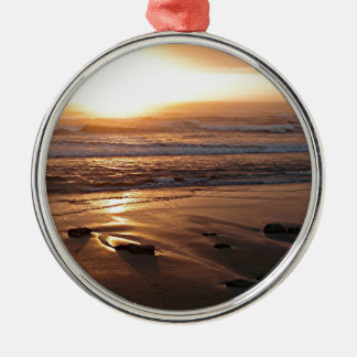 "Strand-Sonnenuntergang bei Yachats, Oregon" durch Silbernes Ornament