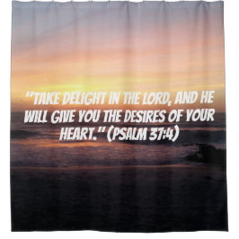 Strand-Sonnenuntergang-Druck-christliches Duschvorhang