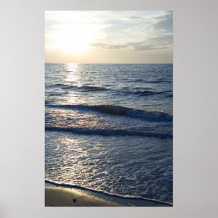 Strand-Sonnenuntergang Poster