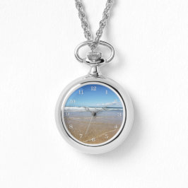 Strand Soulac Sur Mer France Necklace Watch Armbanduhr