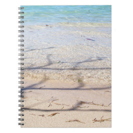 Strand Spiral Foto Notizbuch Notizblock