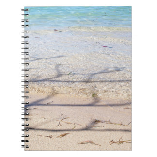 Strand Spiral Foto Notizbuch Notizblock