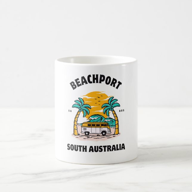 Strand Südaustralien Kaffeetasse (Mittel)