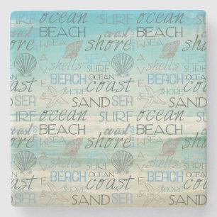 Strand Surf Sand Meer Steinuntersetzer