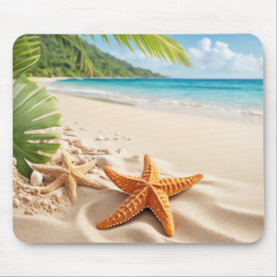 Strand Szene Mousepad