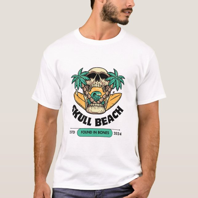 Strand T-Shirt (Vorderseite)