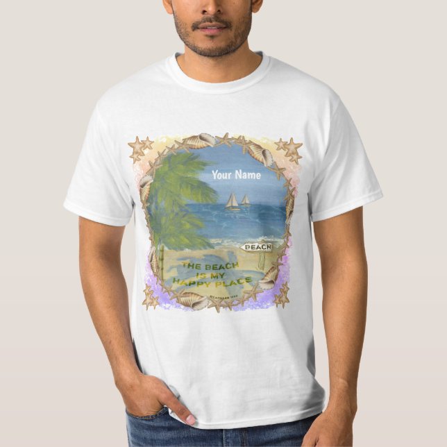 Strand  T-Shirt (Vorderseite)