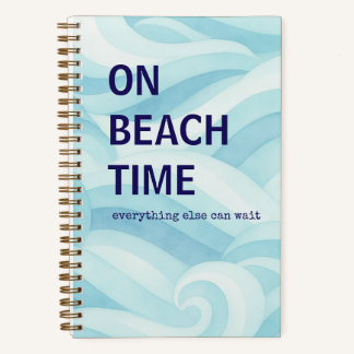 Strand-Tagebuch | Ozean-Geschenk Notizbuch