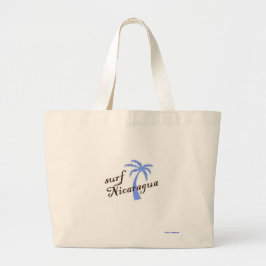Strand-Tasche - Brandung Nicaragua Jumbo Stoffbeutel