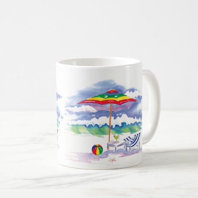 Strand-Tasse Tasse (VorderseiteRechts)